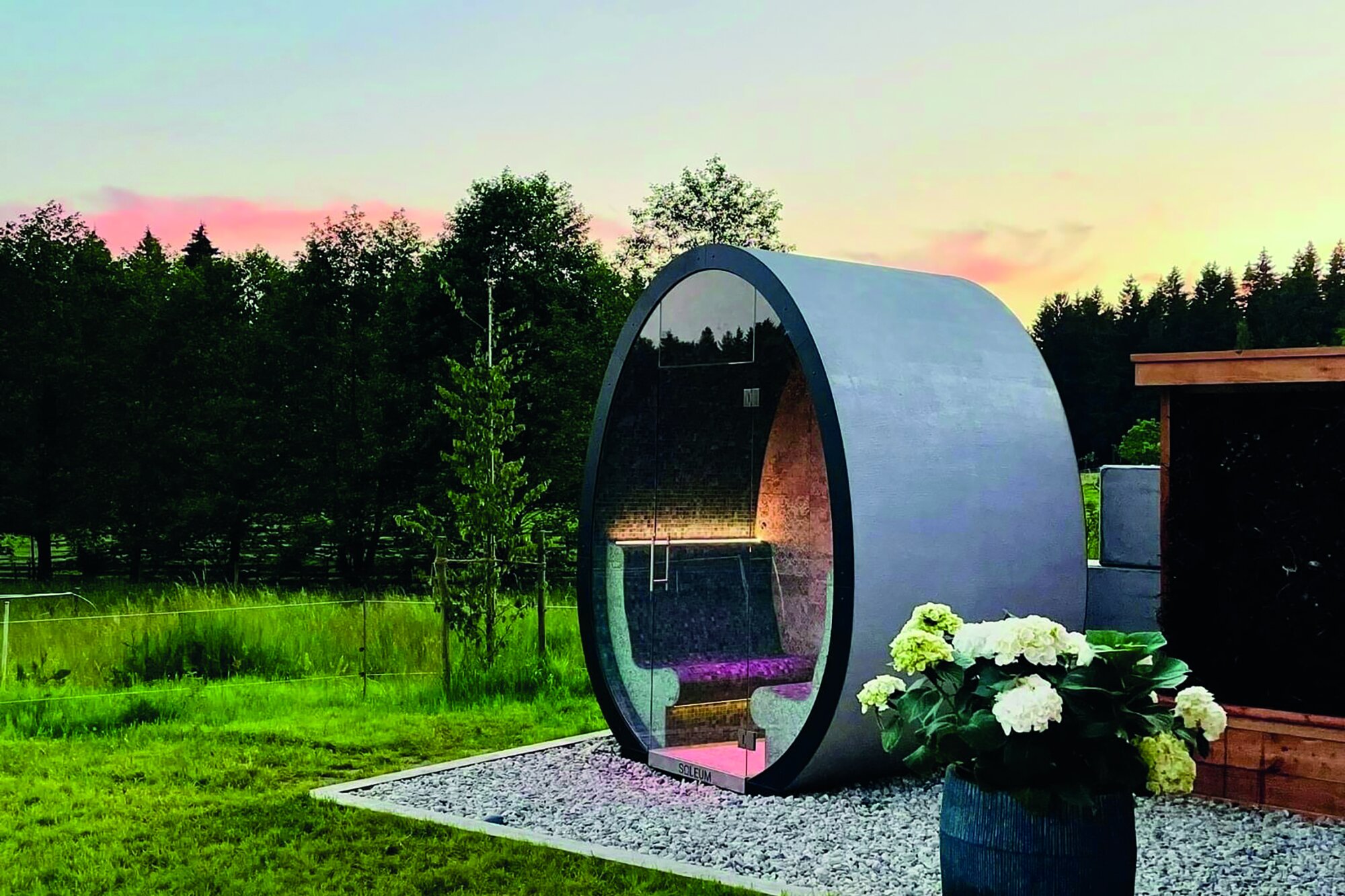 Zahradní parní lázně