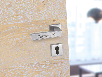 Klika Marchesi INLAY s individuální vložkou. Klika Marchesi INLAY s individuální vložkou.