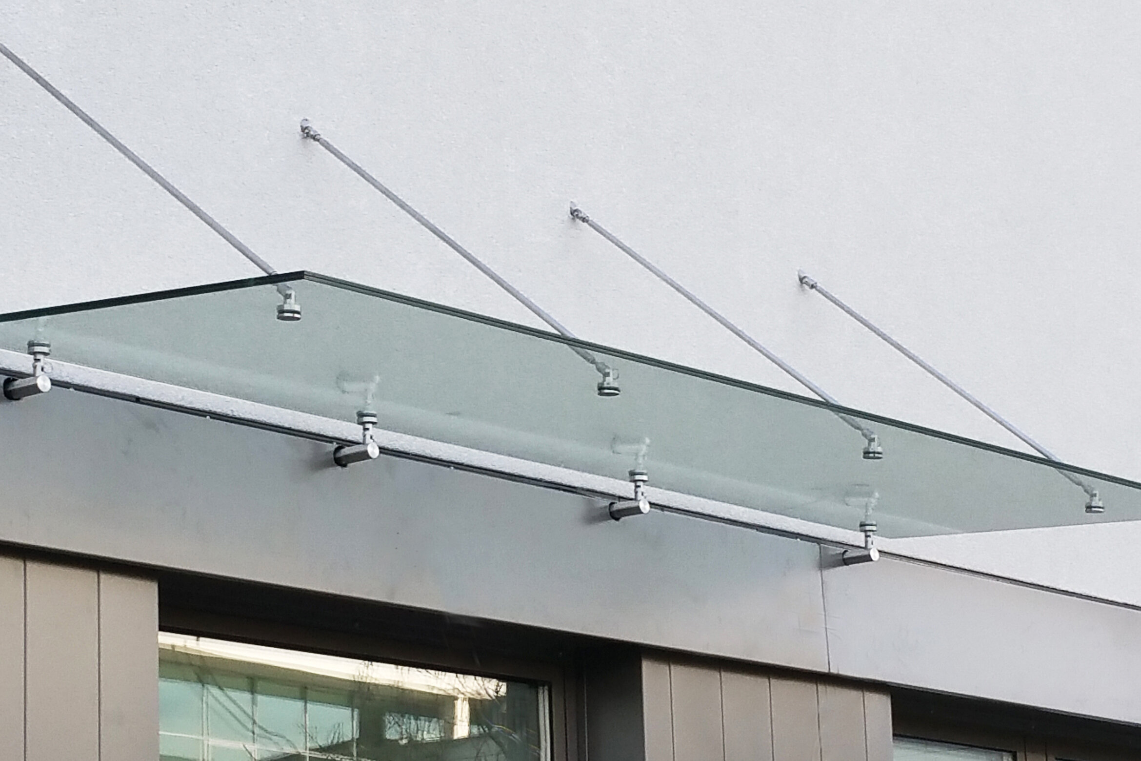 Skleněný přístřešek Längle