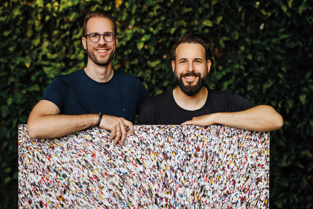 Arno Trinkl (vlevo) a Wolfgang Rauter (vpravo) jsou tvářemi udržitelného nábytku.
