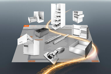 Blum konfigurátor výrobků sortimet